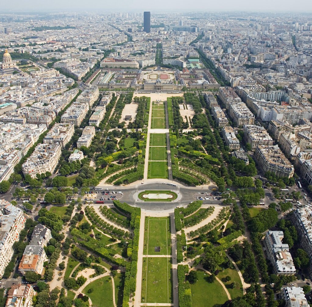 The Most Beautiful Parks and Gardens in Paris for a Nature Break, Champ de Mars: Iconic Views of the Eiffel Tower