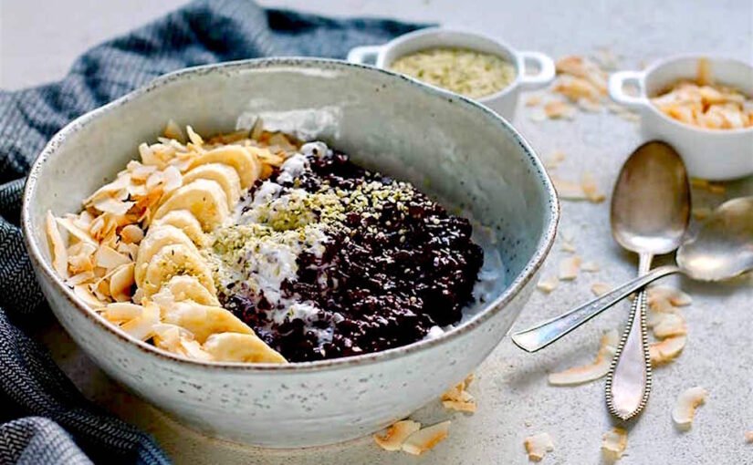 Balinese Cuisine,Uncover Bali's Culinary Treasures : Bubur Injin (Black Rice Pudding)