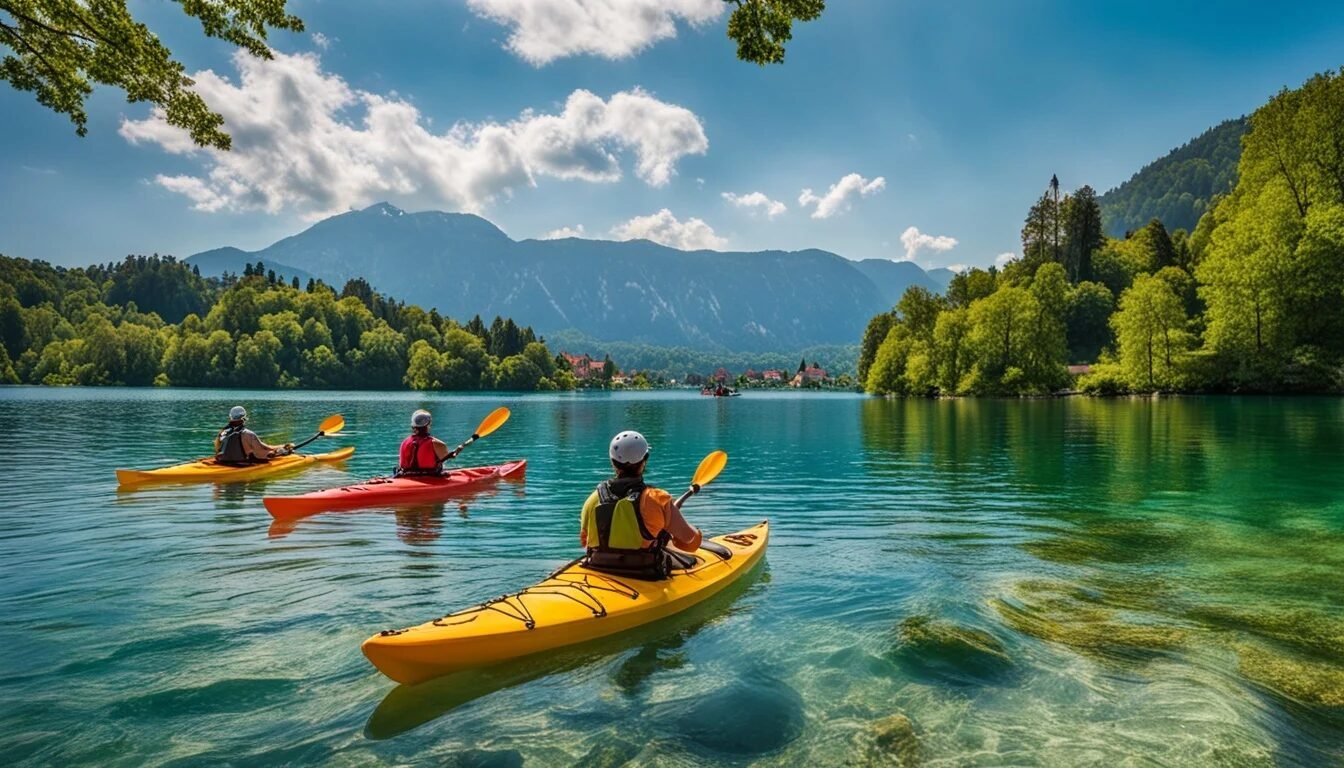 Top 08 Scenic Kayaking Destinations in Europe : Lake Bled, Slovenia