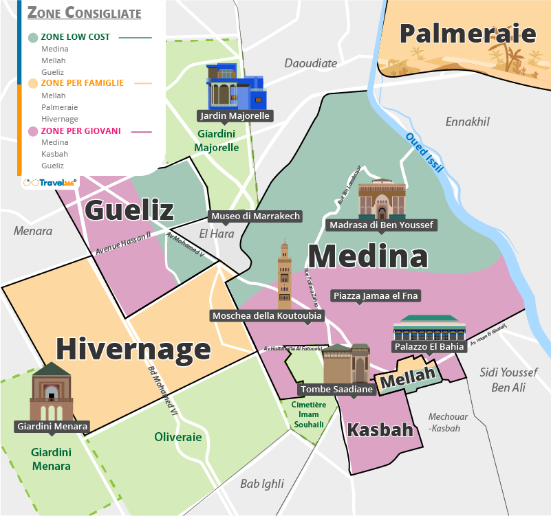 Best Hotels and Riads in Marrakech: Location Matters: Choosing the Right Neighborhood