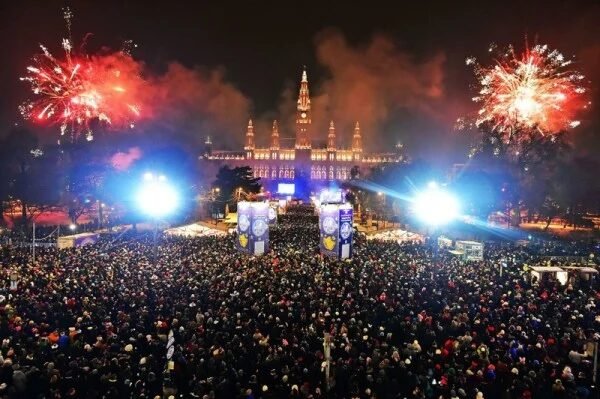 Vienna, Austria: Silvesterpfad