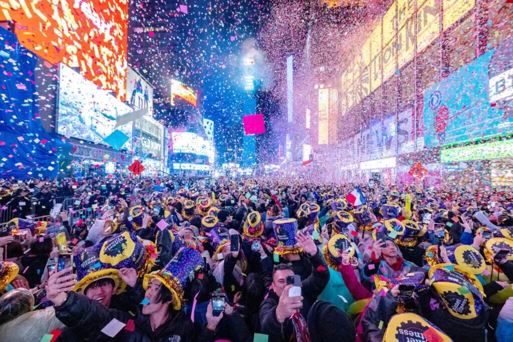 New York City, USA: Times Square Ball Drop
